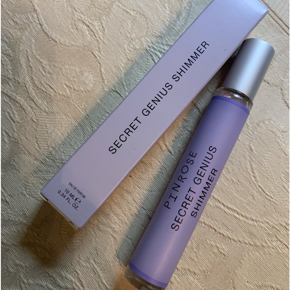 Pinrose Secret Genius Shimmer Roll On Fragrance Perfume BNIB